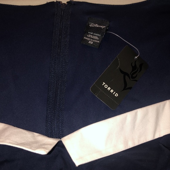 Torrid 2016 Disney Tinkerbell Collection Dress NWT - Picture 2 of 5